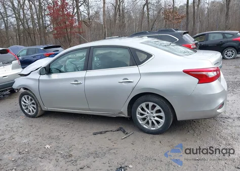 2019 Nissan Sentra Sv из США, поврежденный, VIN 3N1AB7AP0KY370122